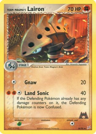 Team Magma's Lairon (36/95) [Team Magma vs Team Aqua] - Uncommon