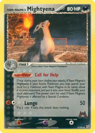 Team Magma's Mightyena (37/95) [Team Magma vs Team Aqua] - Uncommon