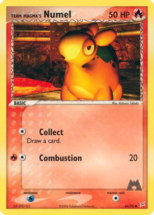 Team Magma's Numel (64/95) [Team Magma vs Team Aqua] - Common