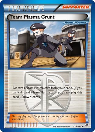 Team Plasma Grunt (Team Plasma) (125/135) [Plasma Storm] - Uncommon