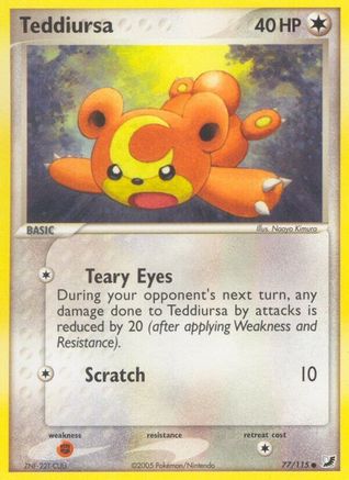 Teddiursa (77/115) [Unseen Forces] - Common