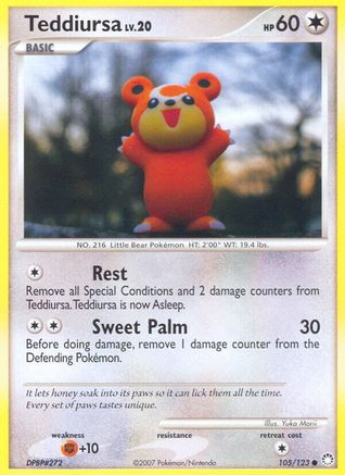 Teddiursa (105/123) [Mysterious Treasures] - Common