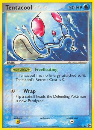 Tentacool (77/101) [Hidden Legends] Reverse Holofoil - Common