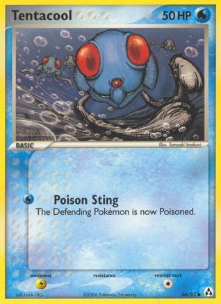 Tentacool (066/92) [Legend Maker] Reverse Holofoil - Common
