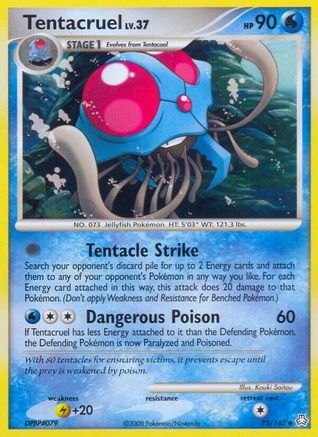 Tentacruel (75/146) [Legends Awakened] Reverse Holofoil - Uncommon