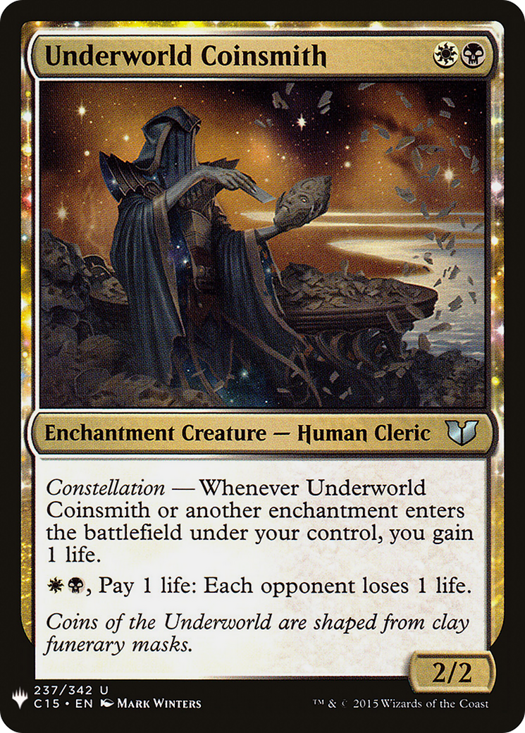 Underworld Coinsmith (LIST-C15-237) [The List]