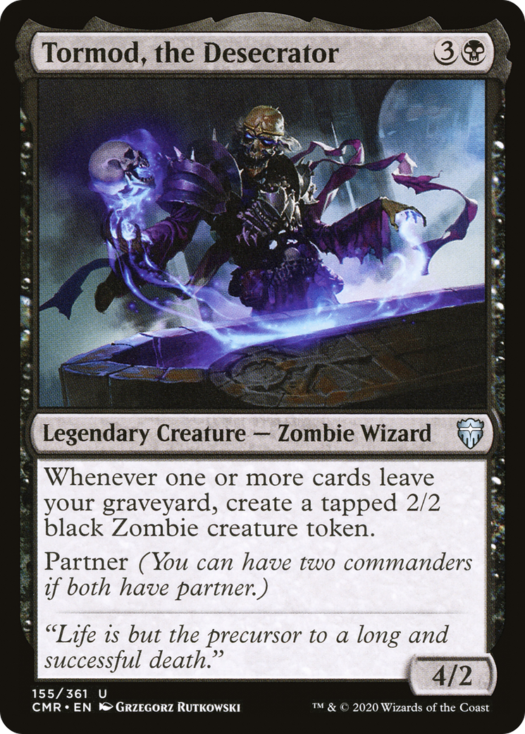 Tormod, the Desecrator (CMR-155) [Commander Legends]