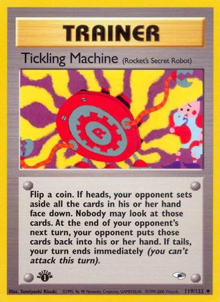 Tickling Machine (119/132) [Gym Heroes] 1st Edition - Uncommon