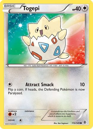 Togepi (110/149) [Boundaries Crossed] - Common