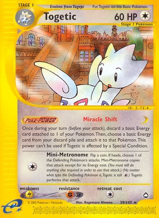 Togetic (39/147) [Aquapolis] - Rare