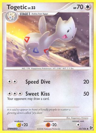 Togetic (55/106) [Great Encounters] Reverse Holofoil - Uncommon