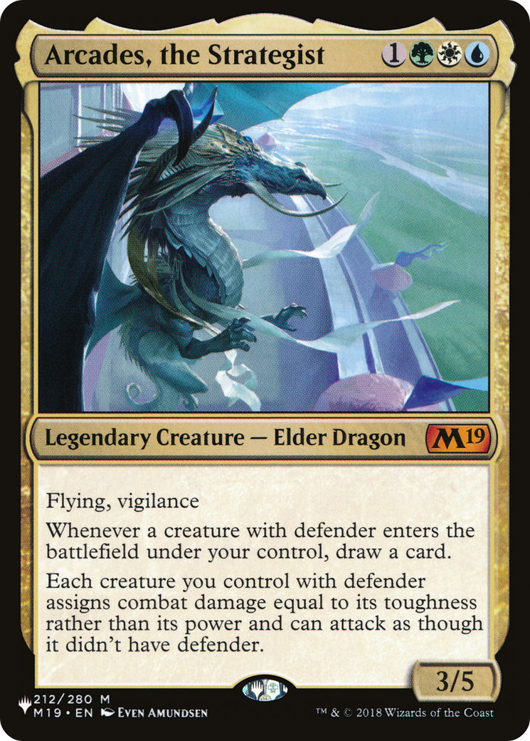 Arcades, the Strategist (LIST-M19-212) [The List]