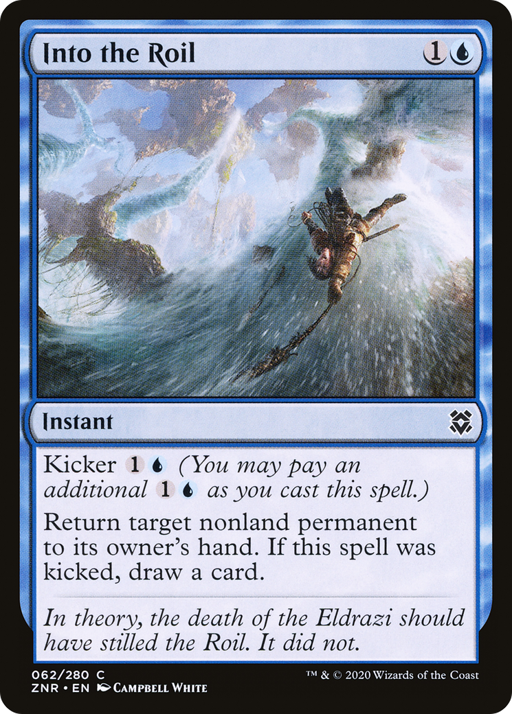 Into the Roil (ZNR-062) [Zendikar Rising] Foil