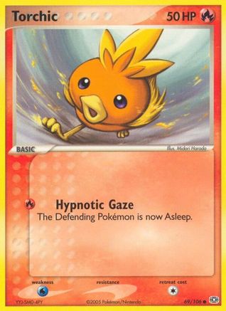 Torchic (069/106) [Emerald] Reverse Holofoil - Common