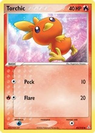 Torchic (083/110) [Holon Phantoms] Reverse Holofoil - Common