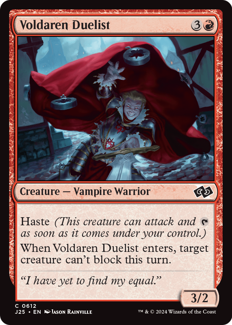 Voldaren Duelist (J25-612) [Foundations Jumpstart]