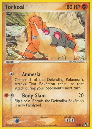 Torkoal (10/17) [POP Series 1] - Uncommon