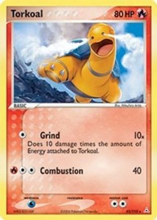 Torkoal (33/110) [Holon Phantoms] Reverse Holofoil - Rare