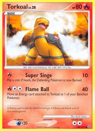 Torkoal (100/127) [Platinum] - Common