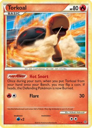 Torkoal (25/95) [Unleashed] - Rare