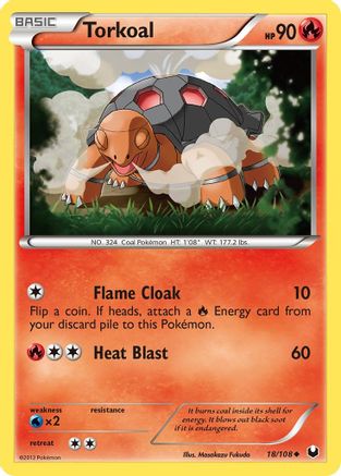Torkoal (18/108) [Dark Explorers] - Uncommon