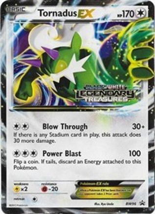 Tornadus EX - BW96 (Prerelease) (BW96/101) [Black and White Promos] Holofoil - Promo