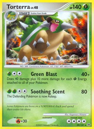 Torterra (39/127) [Platinum] - Rare