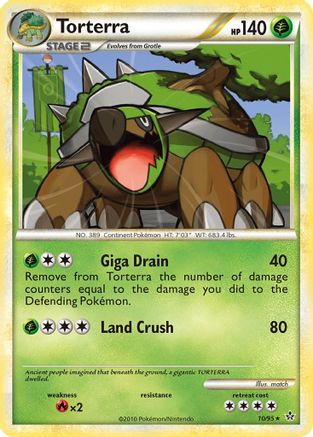 Torterra (10/95) [Unleashed] Holofoil - Holo Rare