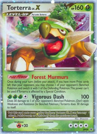 Torterra LV.X (DP09/56) [Diamond and Pearl Promos] Holofoil - Promo