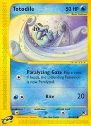 Totodile (135/165) [Expedition] Reverse Holofoil - Common