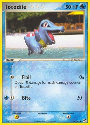 Totodile (079/101) [Hidden Legends] Reverse Holofoil - Common