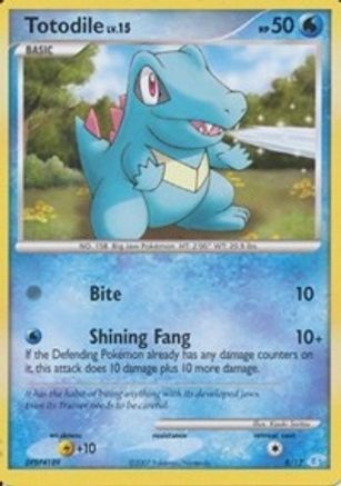 Totodile (8) [DP Trainer Kit Manaphy & Lucario] - Common