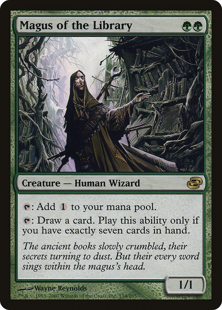 Magus of the Library (PLC-134) [Planar Chaos] Foil