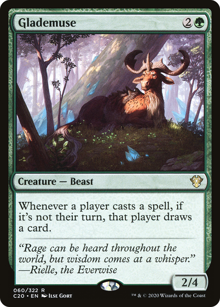 Glademuse (C20-060) [Commander 2020]