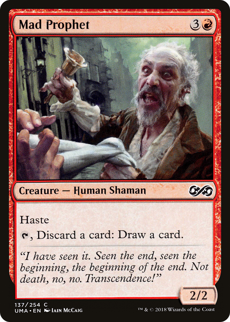 Mad Prophet (UMA-137) [Ultimate Masters] Foil