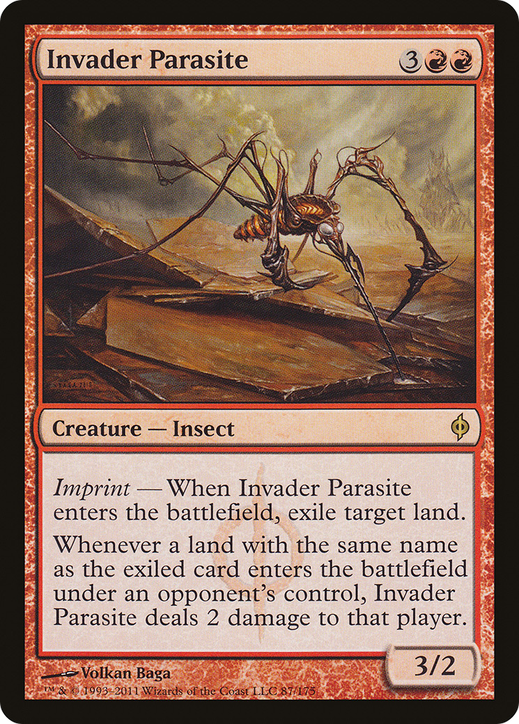 Invader Parasite (NPH-087) [New Phyrexia] Foil