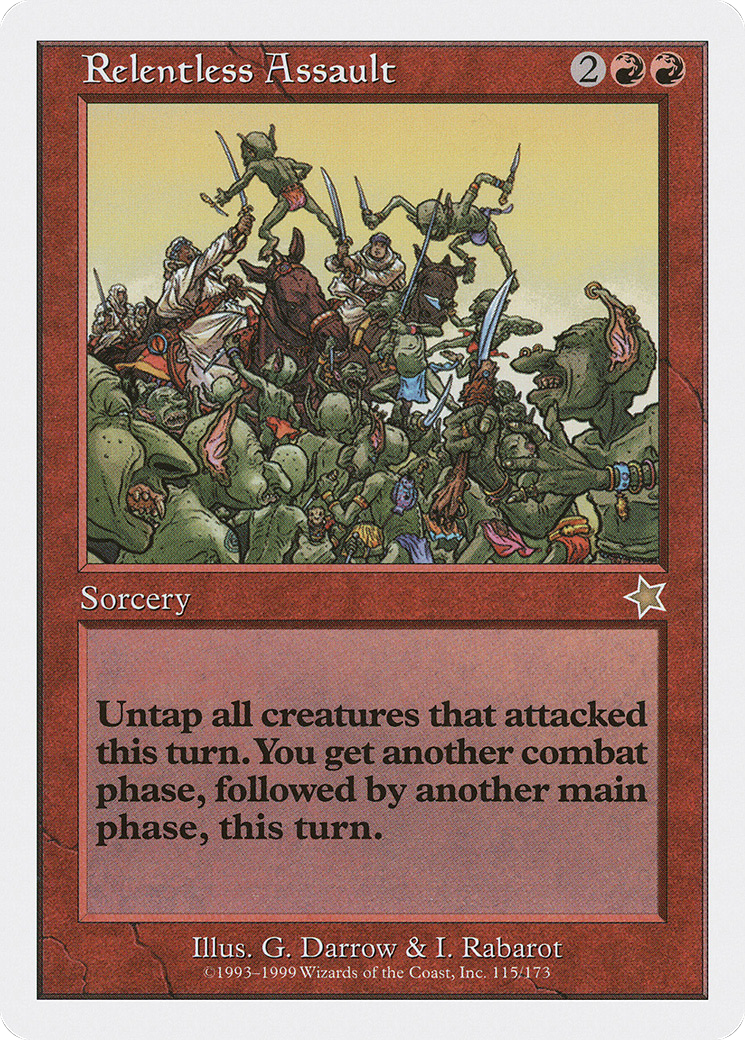Relentless Assault (S99-115) [Starter 1999]