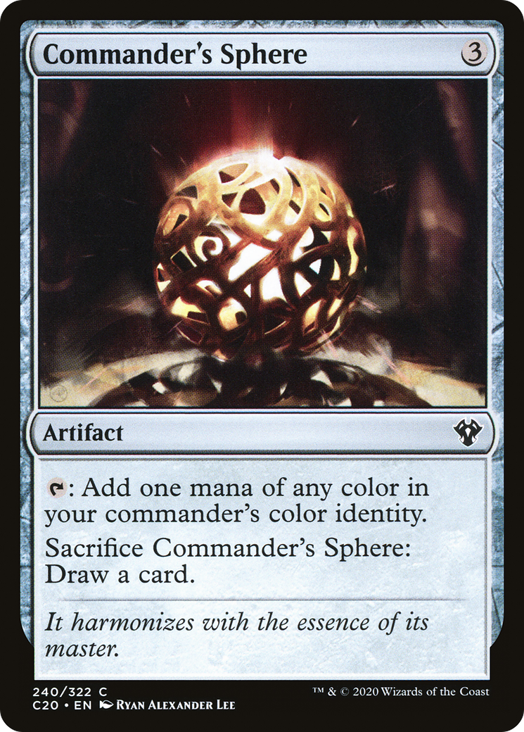 Commander's Sphere (C20-240) [Commander 2020]