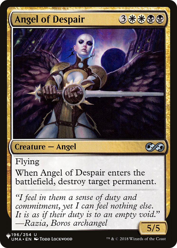 Angel of Despair (LIST-UMA-196) [The List]
