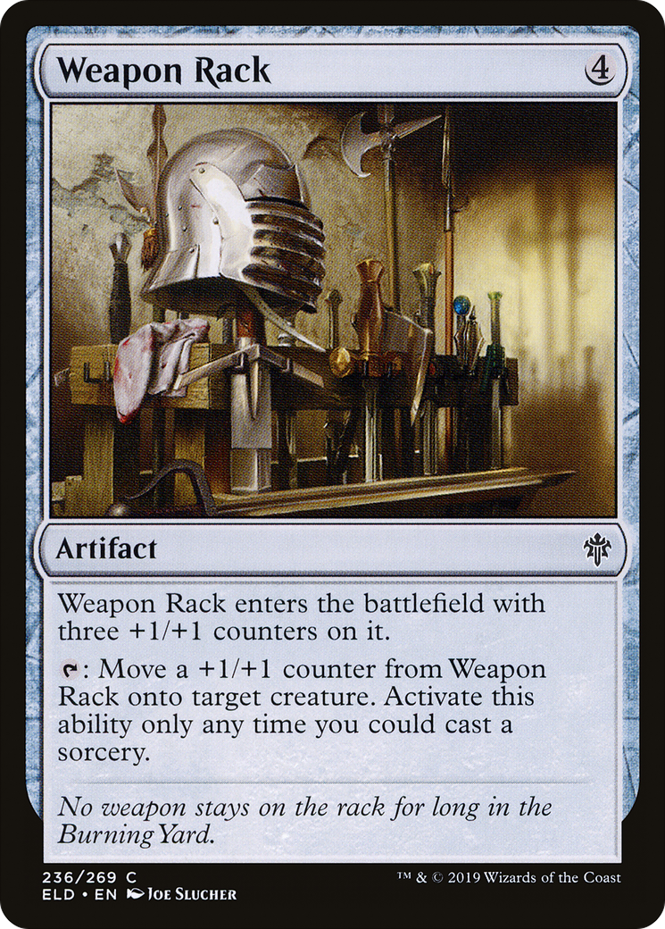 Weapon Rack (ELD-236) [Throne of Eldraine]