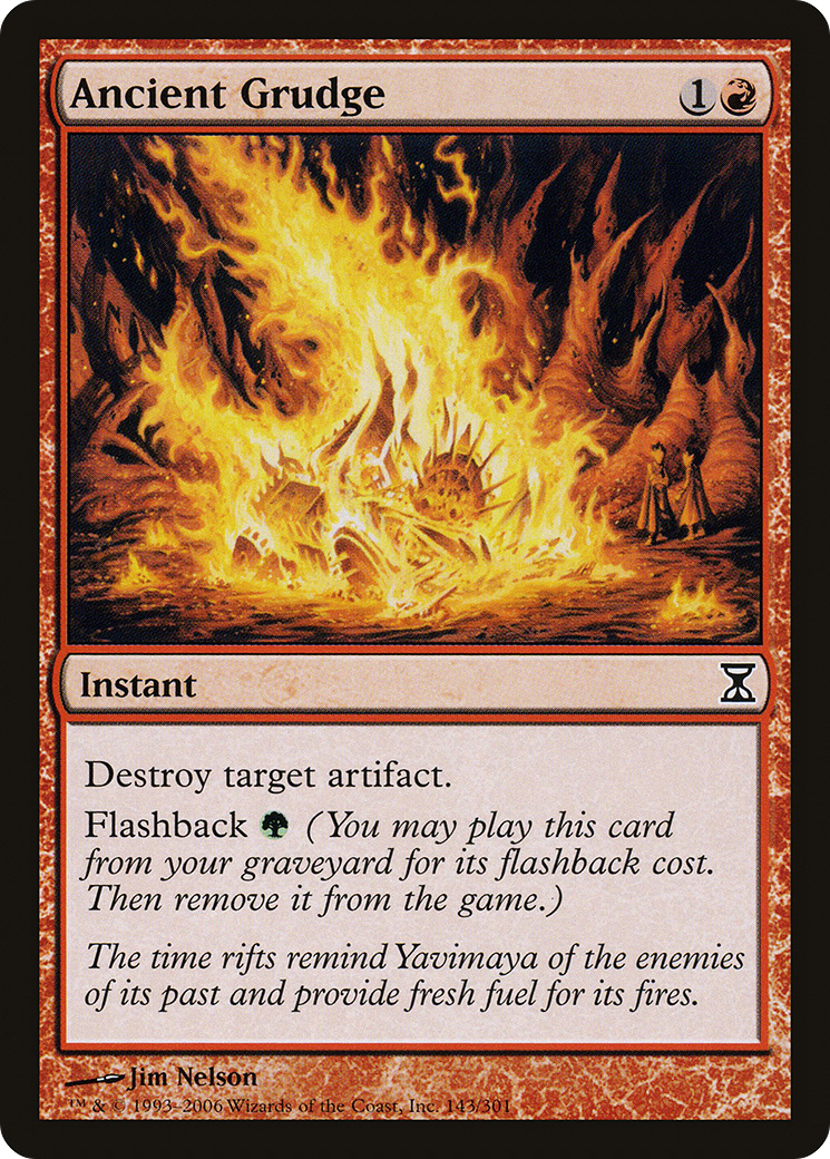Ancient Grudge (TSP-143) [Time Spiral] Foil