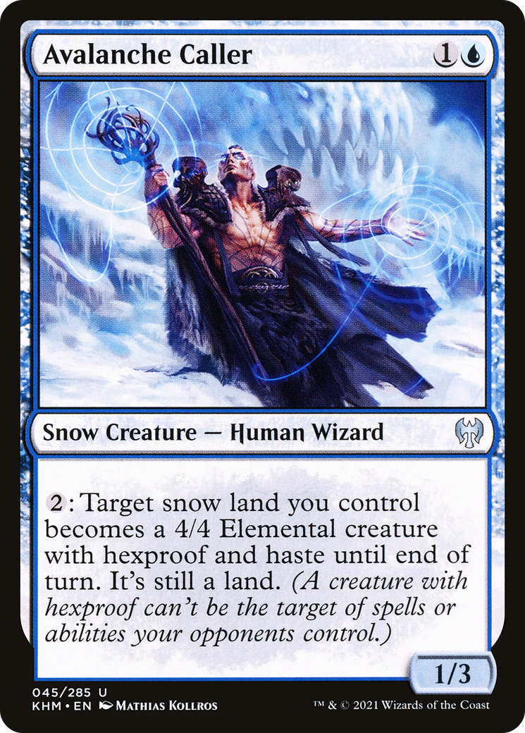 Avalanche Caller (KHM-045) [Kaldheim]