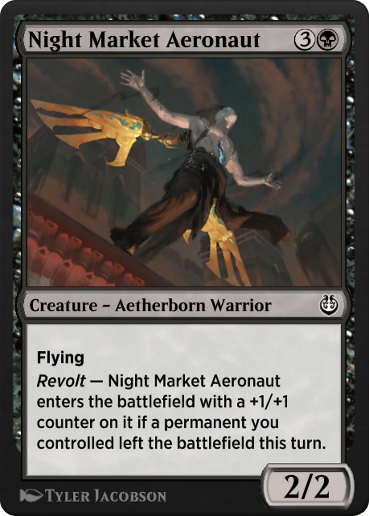 Night Market Aeronaut (KLR-102) [Kaladesh Remastered]