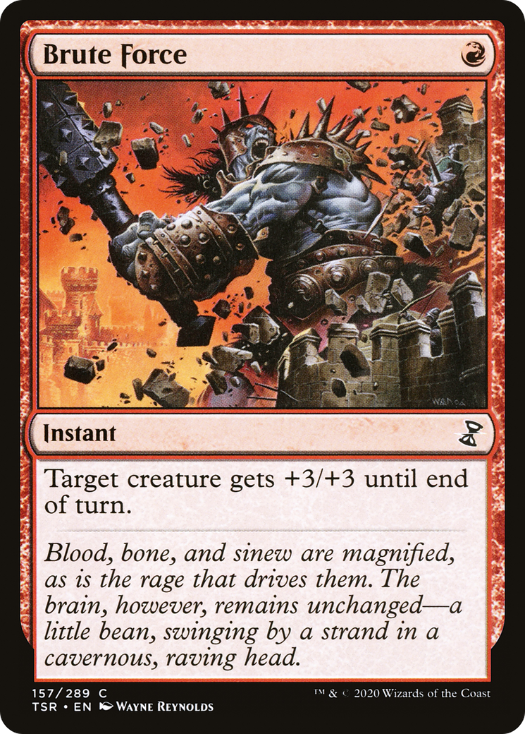 Brute Force (TSR-157) [Time Spiral Remastered] Foil