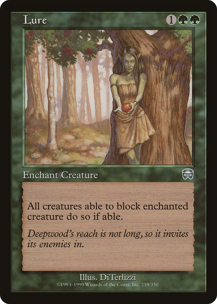 Lure (MMQ-258) [Mercadian Masques] Foil
