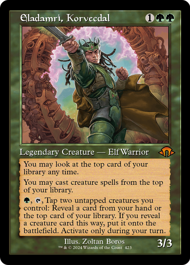 Eladamri, Korvecdal (Retro Frame) (MH3-423) [Modern Horizons 3]