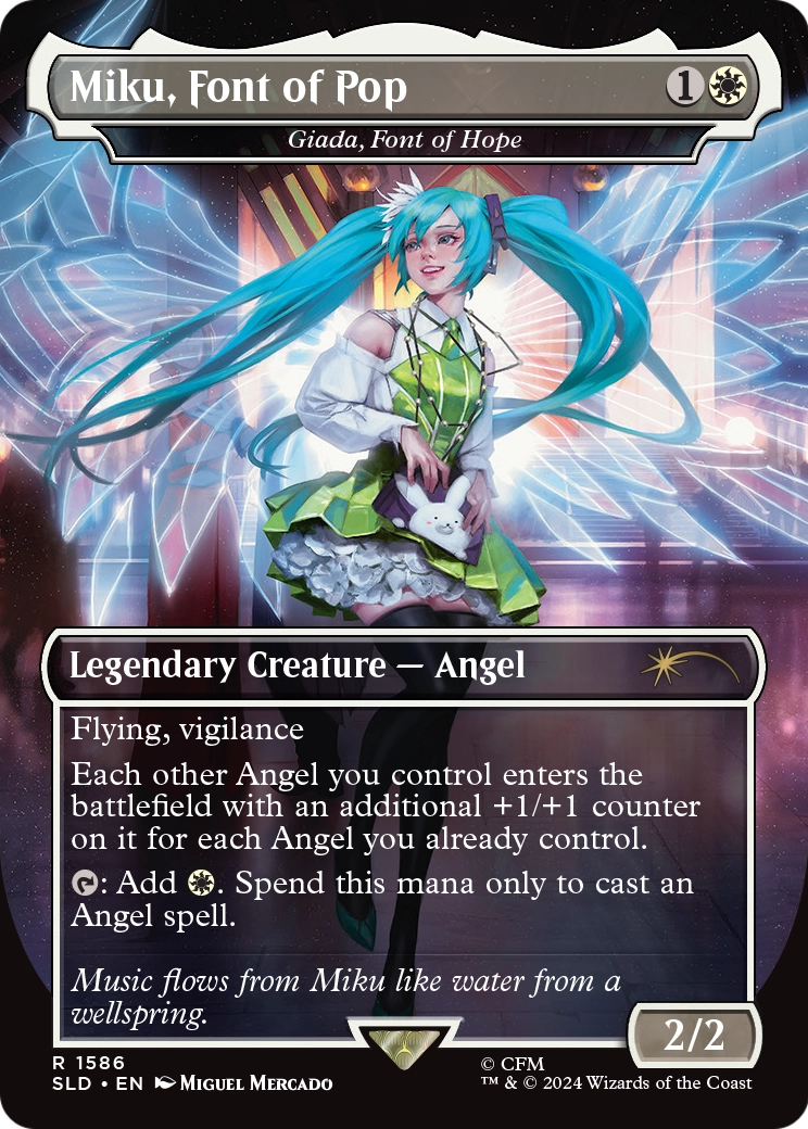 Giada, Font of Hope (SLD-1586) (Borderless) [Secret Lair Drop] Foil