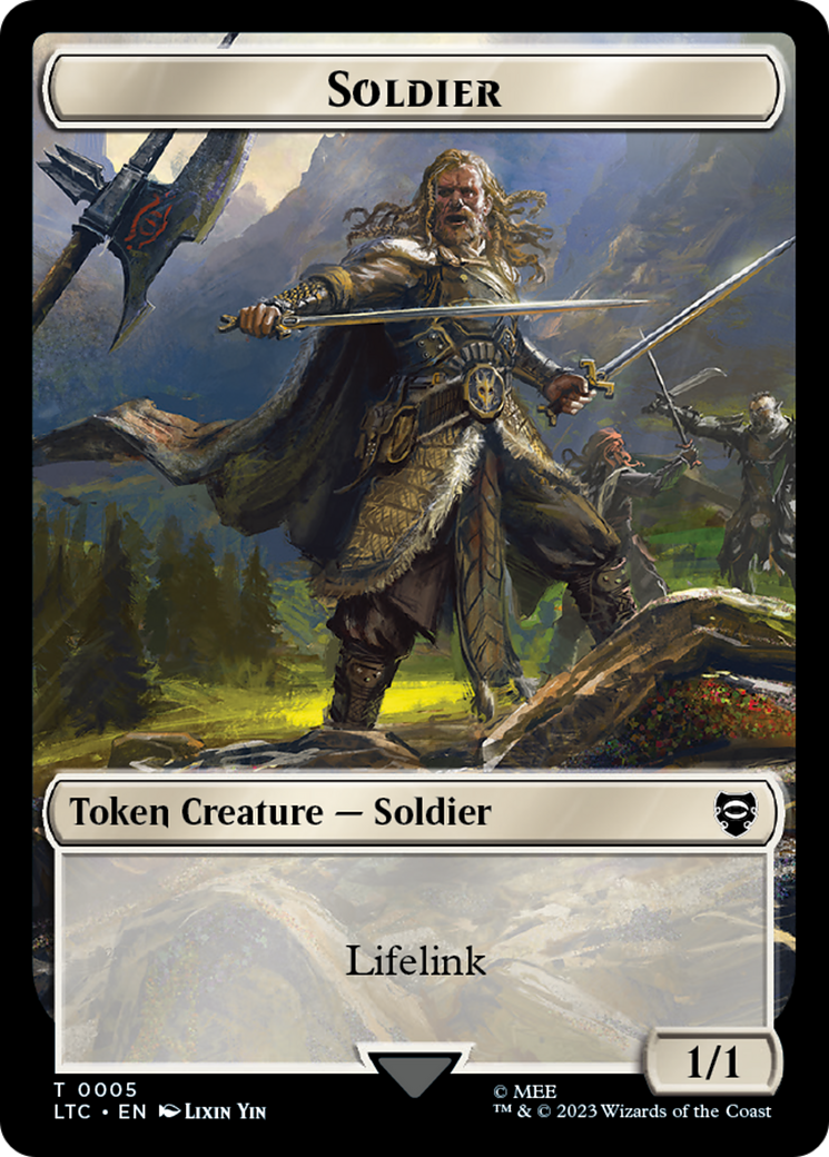 Soldier (TLTC-005) [Tales of Middle-earth Commander Tokens]