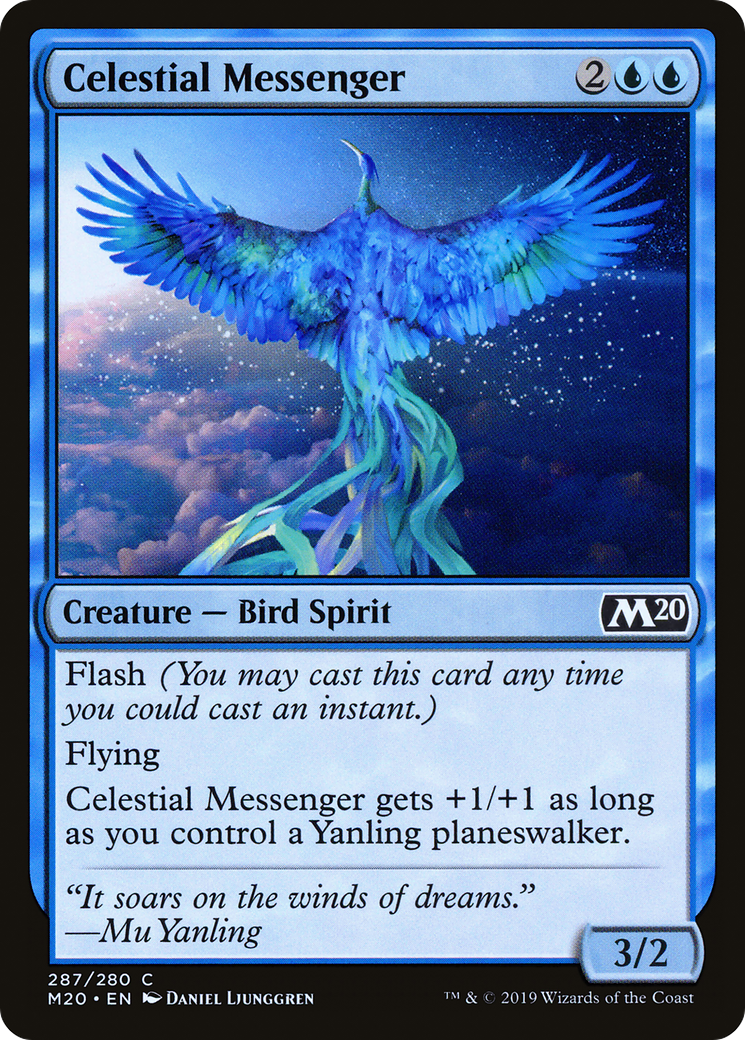Celestial Messenger (M20-287) [Core Set 2020]