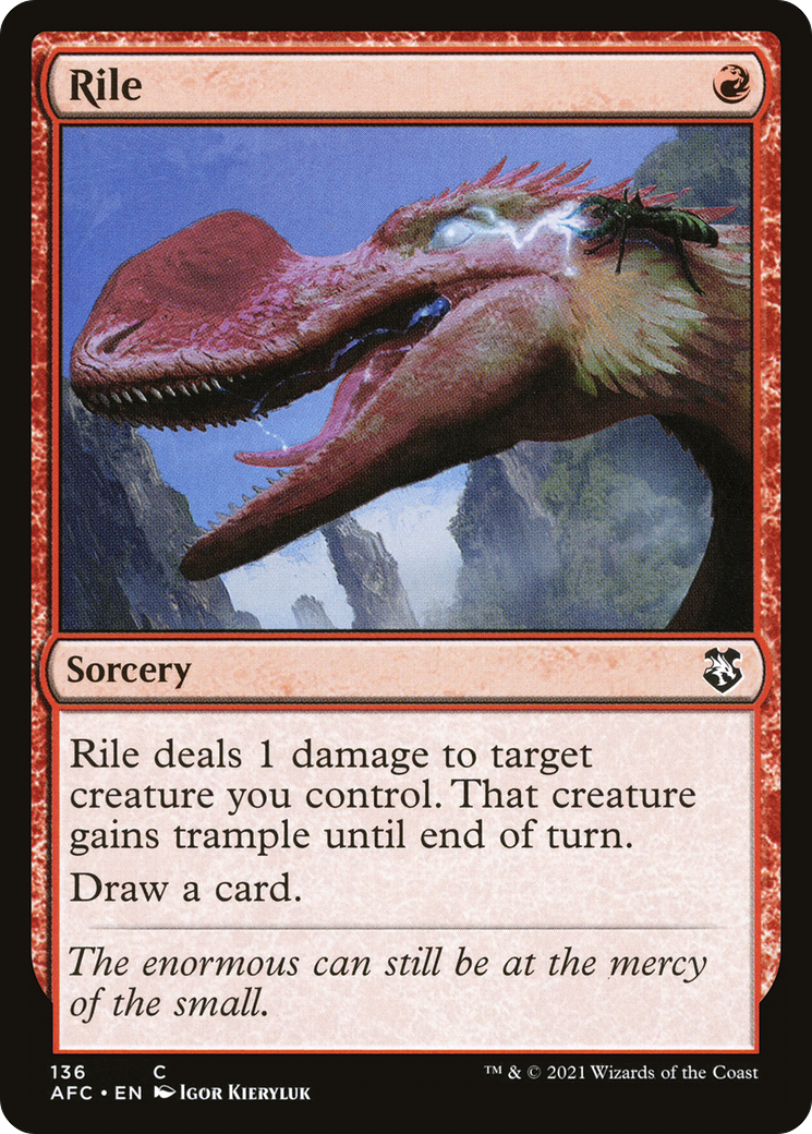 Rile (AFC-136) [Forgotten Realms Commander]